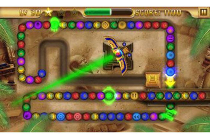 Download game Egypt Zuma - Temple of Anubis android