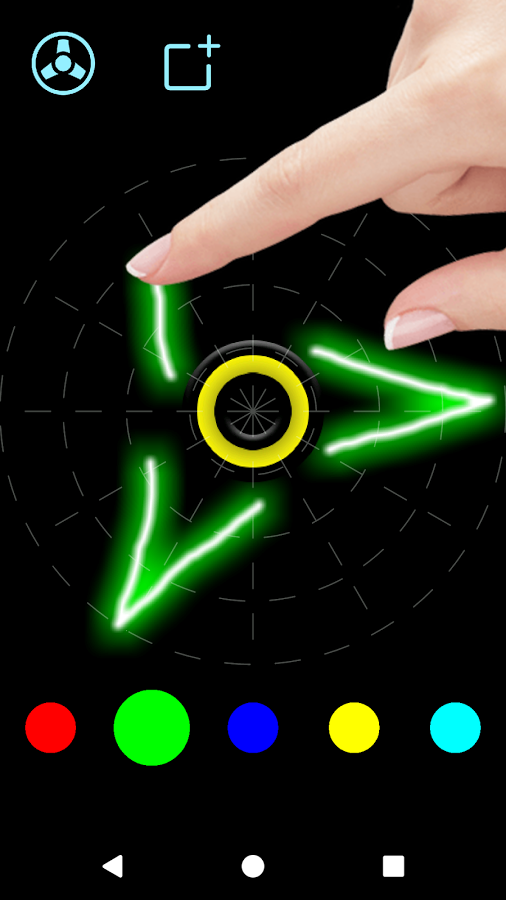 Download a game Draw and Spin (Fidget Spinner) android