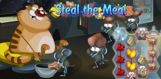 Steal the Meal: Unblock Puzzle