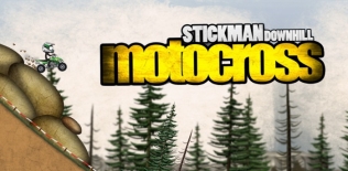 Stickman Downhill - Motocross