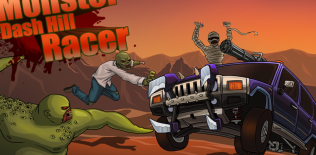 Monster dash hill Racer
