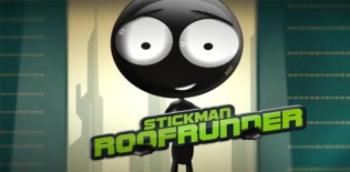 Stickman Roof Runner