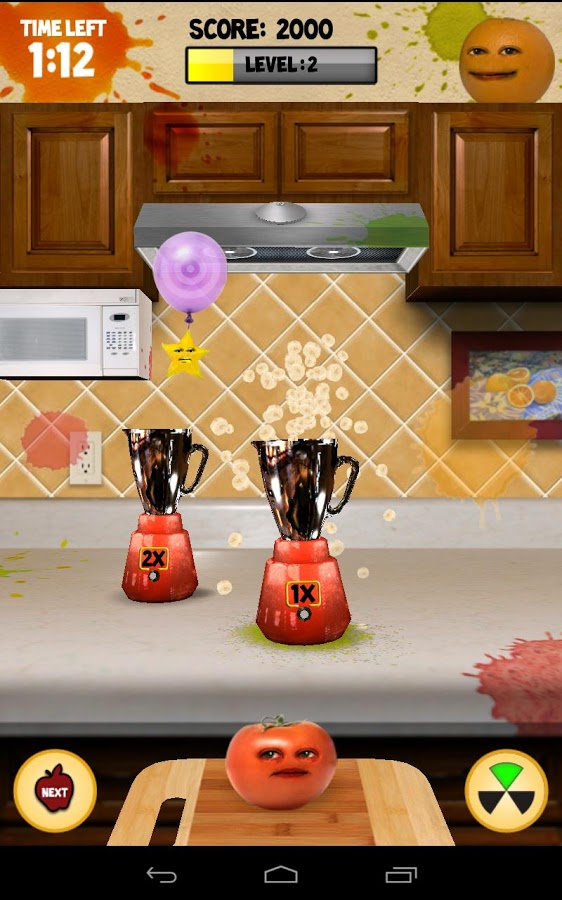 Download A Game Annoying Orange Kitchen Carnage Android   2 