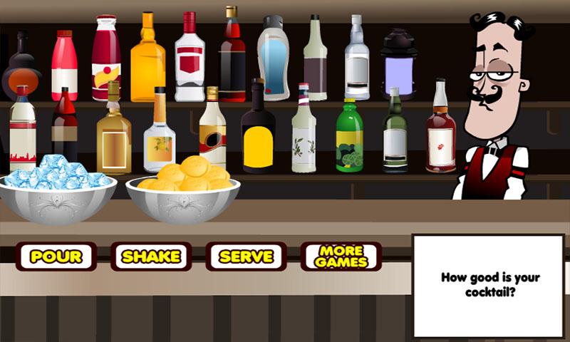 game give me a drink bartender