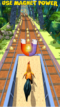 VR Subway Rooster Run Endless Adventure Game