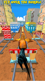 VR Subway Rooster Run Endless Adventure Game