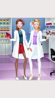 Scientist Girls Fashion Salon