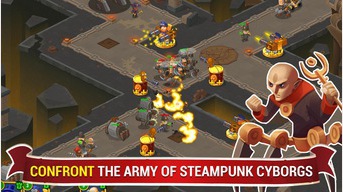 Steampunk Syndicate 2 Tower Defense Game