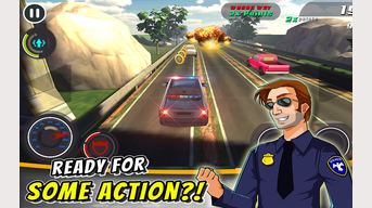 Cop riot 3D: Car chase race
