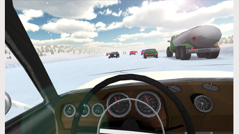Russian cars driving simulator