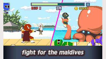 Maldives Friends: Pixel Flappy Fighter
